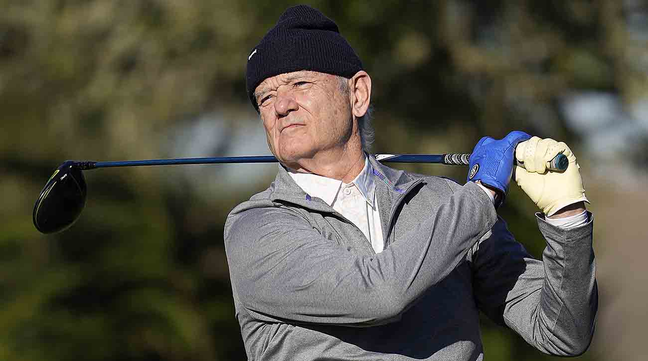 Bill Murray reenacts famous 'Caddyshack' scene in California