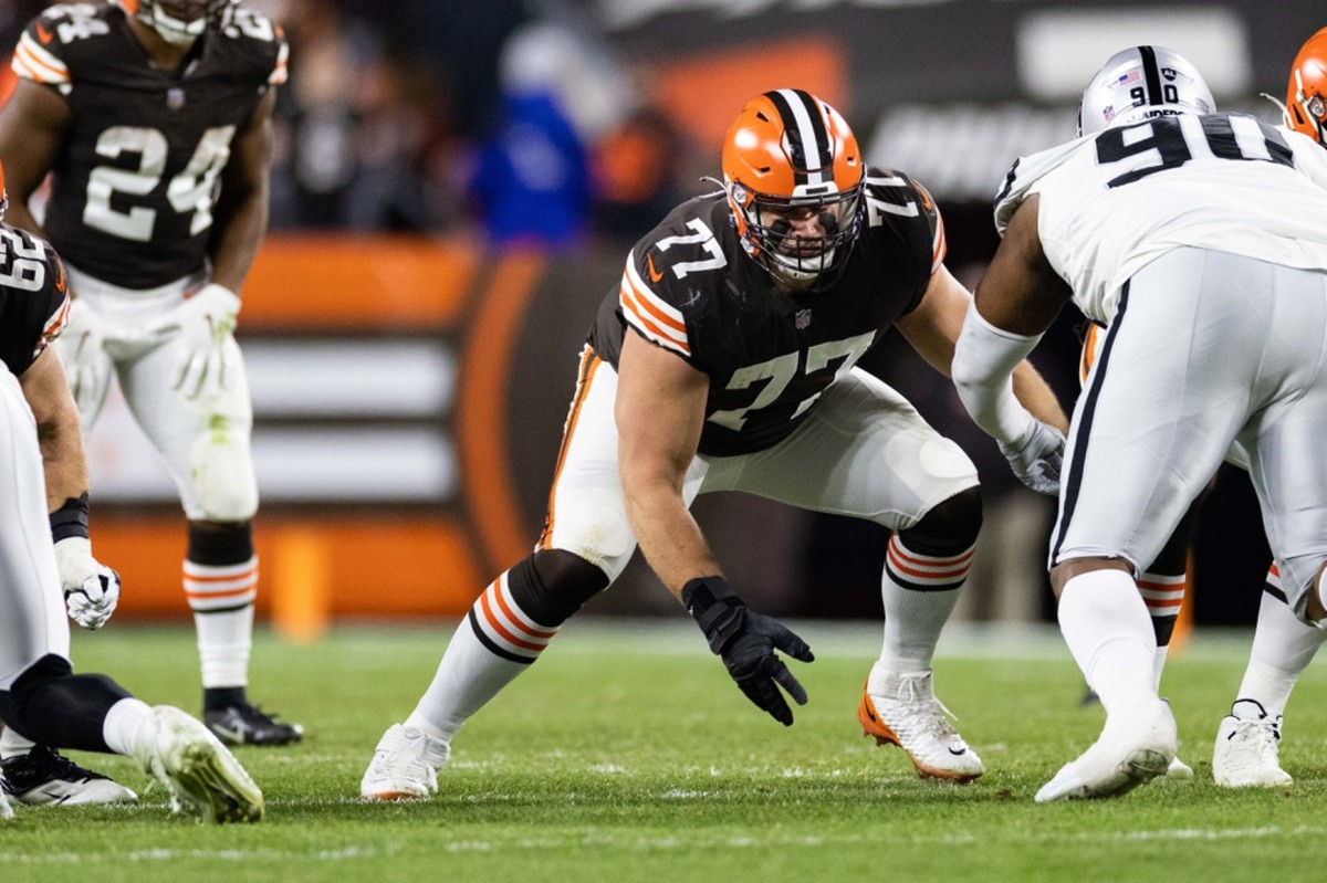 Browns guard Wyatt Teller has found a home in Cleveland 