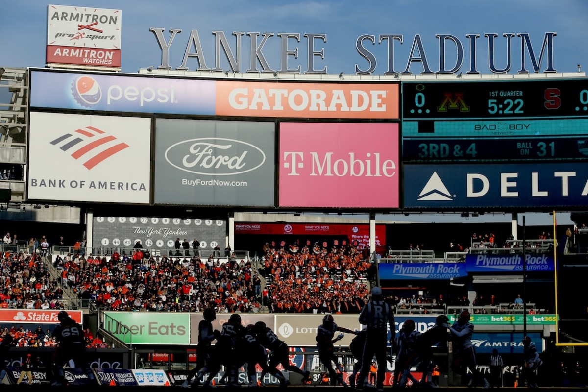 Pitt, Syracuse to meet at Yankee Stadium in 2023