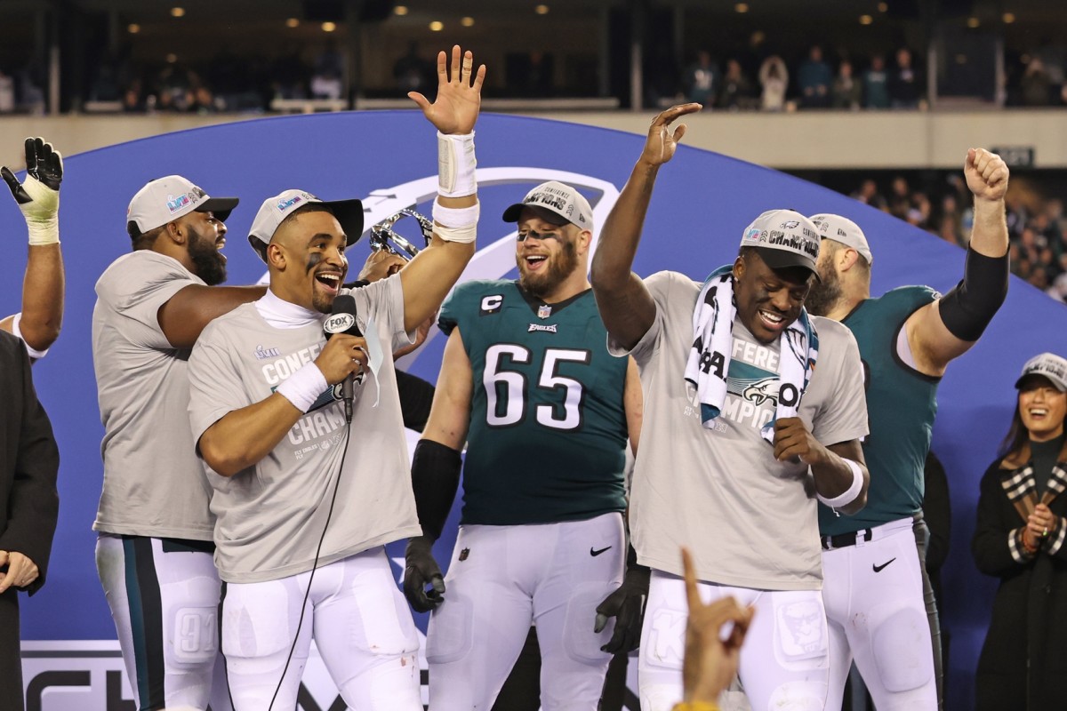 Eagles Super Bowl 57 picks + jersey color & FanDuel $3,000 promo - Sports  Illustrated Philadelphia Eagles News, Analysis and More