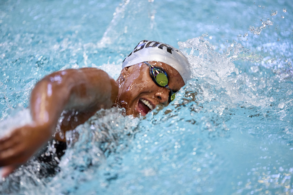 Swimming for Success: The Swim Team Breaks Records This Season
