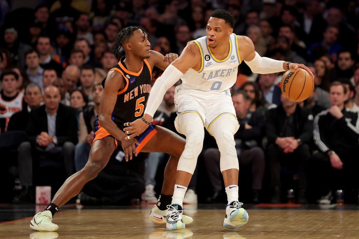 Lakers: Anthony Davis Raves About Russell Westbrook’s Late Game ...