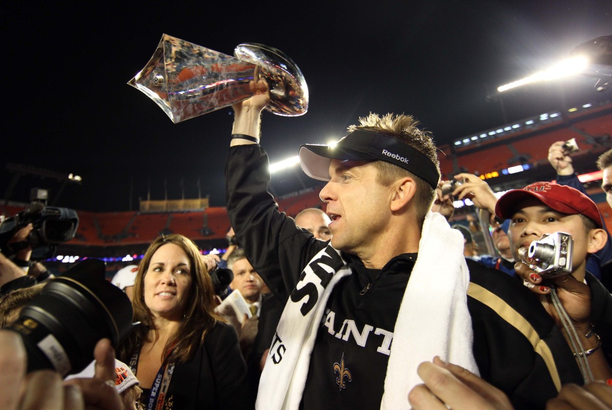 Report: Sean Payton informs New Orleans Saints he's stepping away - Ahn  Fire Digital