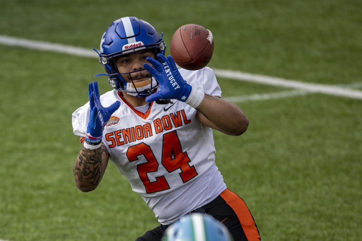 Chris Rodriguez, Keidron Smith Preparing for 2023 Reese's Senior Bowl