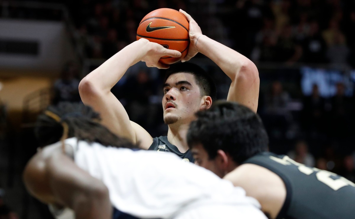 zach edey free throw penn state