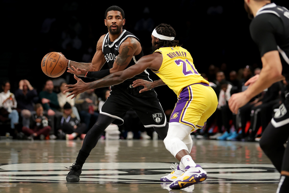 Kyrie Irving to the Lakers? This is why L.A. held on to its draft picks and  here's what a trade with Nets could look like - The Athletic