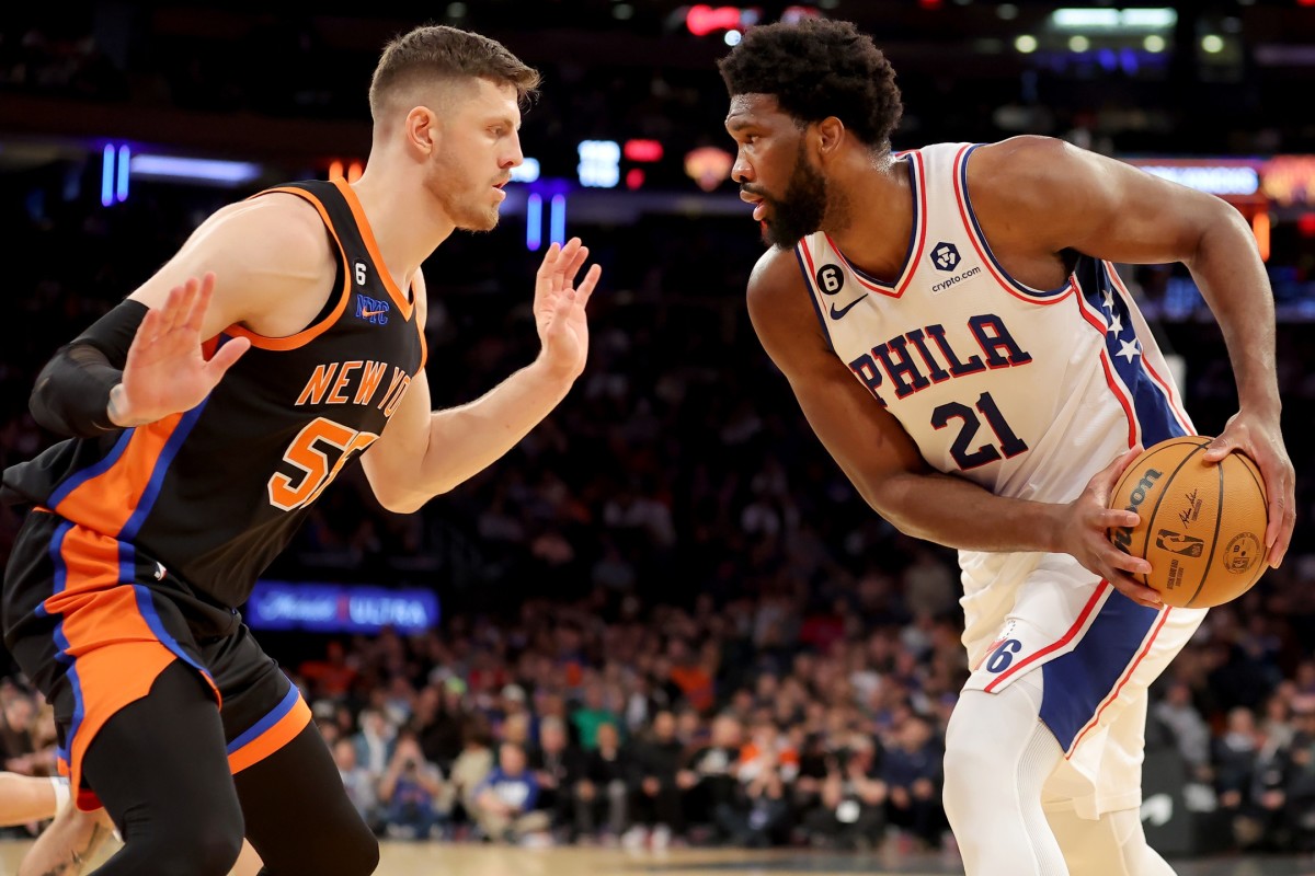 Joel Embiid on Sixers' Struggles to Stay Locked In vs. Knicks - Sports Illustrated Philadelphia 76ers News, Analysis and More