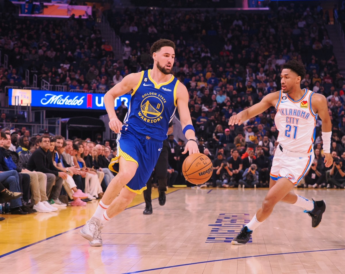 Thunder Lose To Warriors Behind Klay Thompson S 42 Points Sports   Usatsi 19936328 