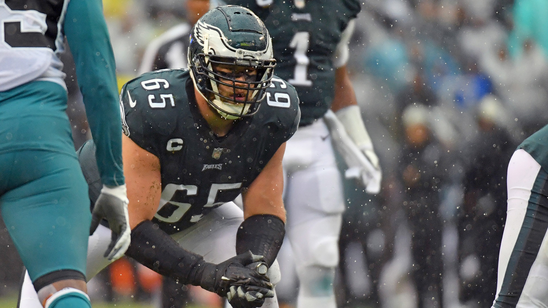 Eagles: Lane Johnson's false start vs. Buccaneers goes viral