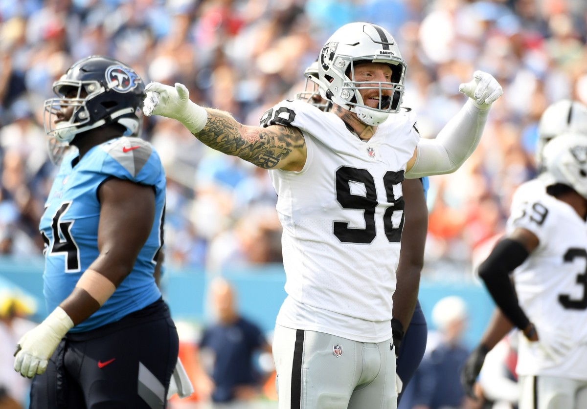 Las Vegas Raiders De Maxx Crosby On Being A More Complete Player Sports Illustrated Las Vegas