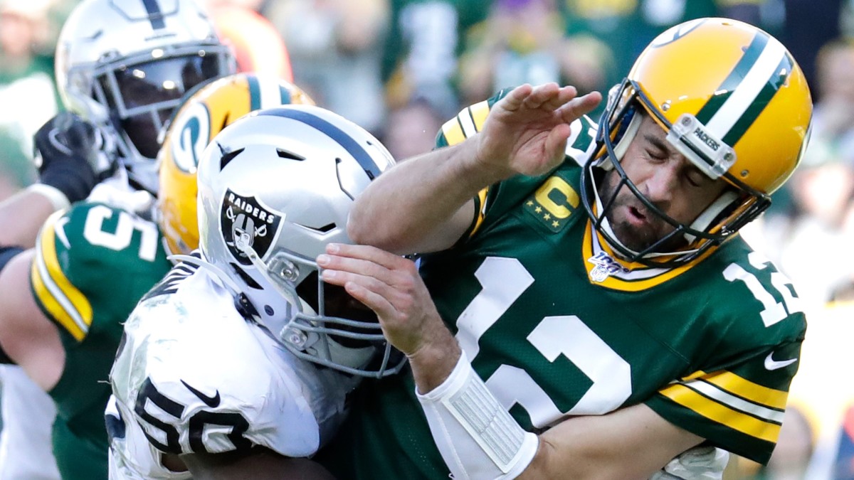 Rogers wants out of Green Bay; lists Raiders as team he would play for