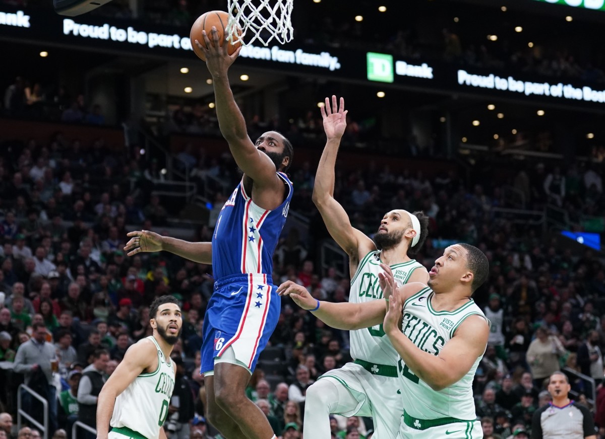 James Harden Sounds Off On Sixers’ Struggles Vs. Celtics - Sports ...