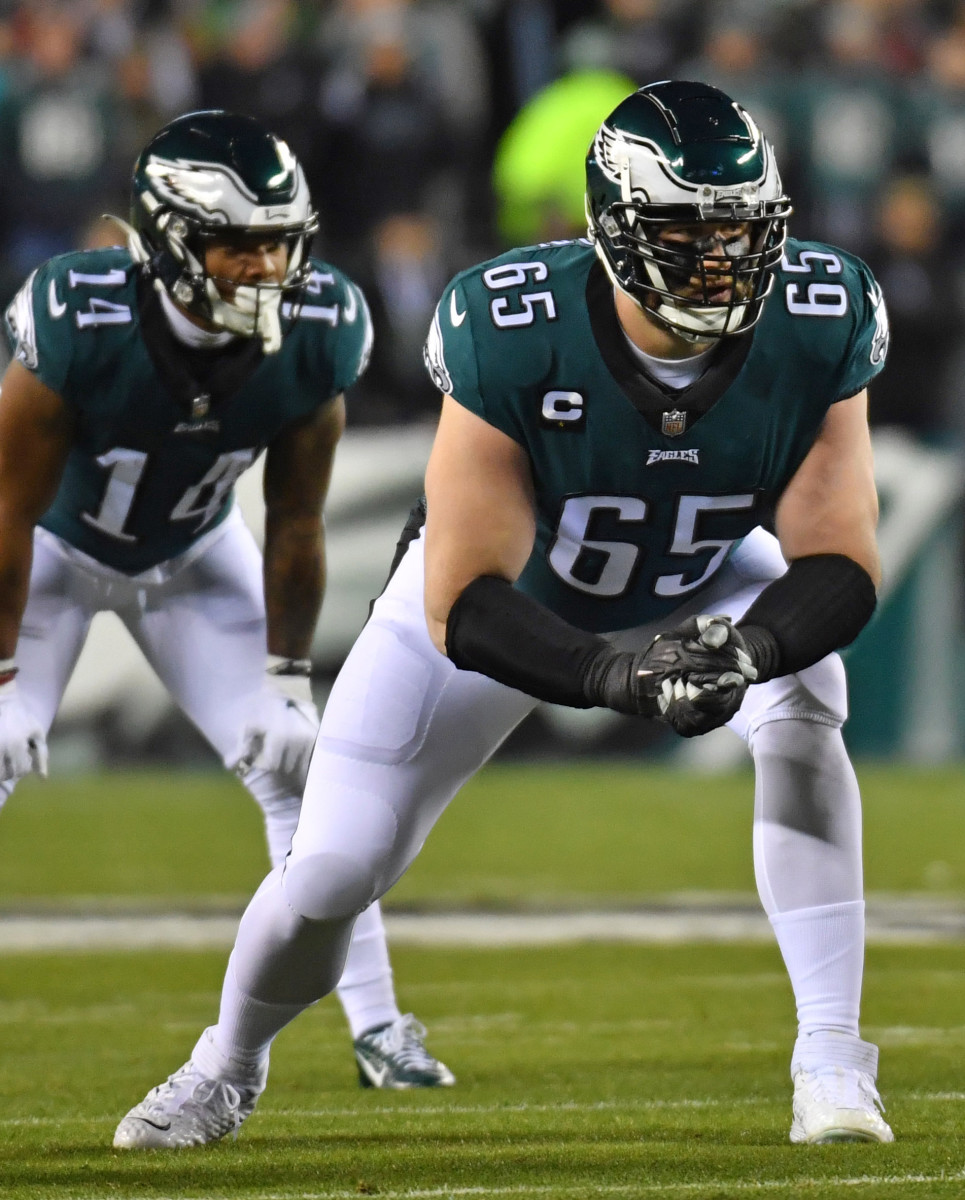 Eagles; Lane Johnson one of three Oklahoma linemen in the Super