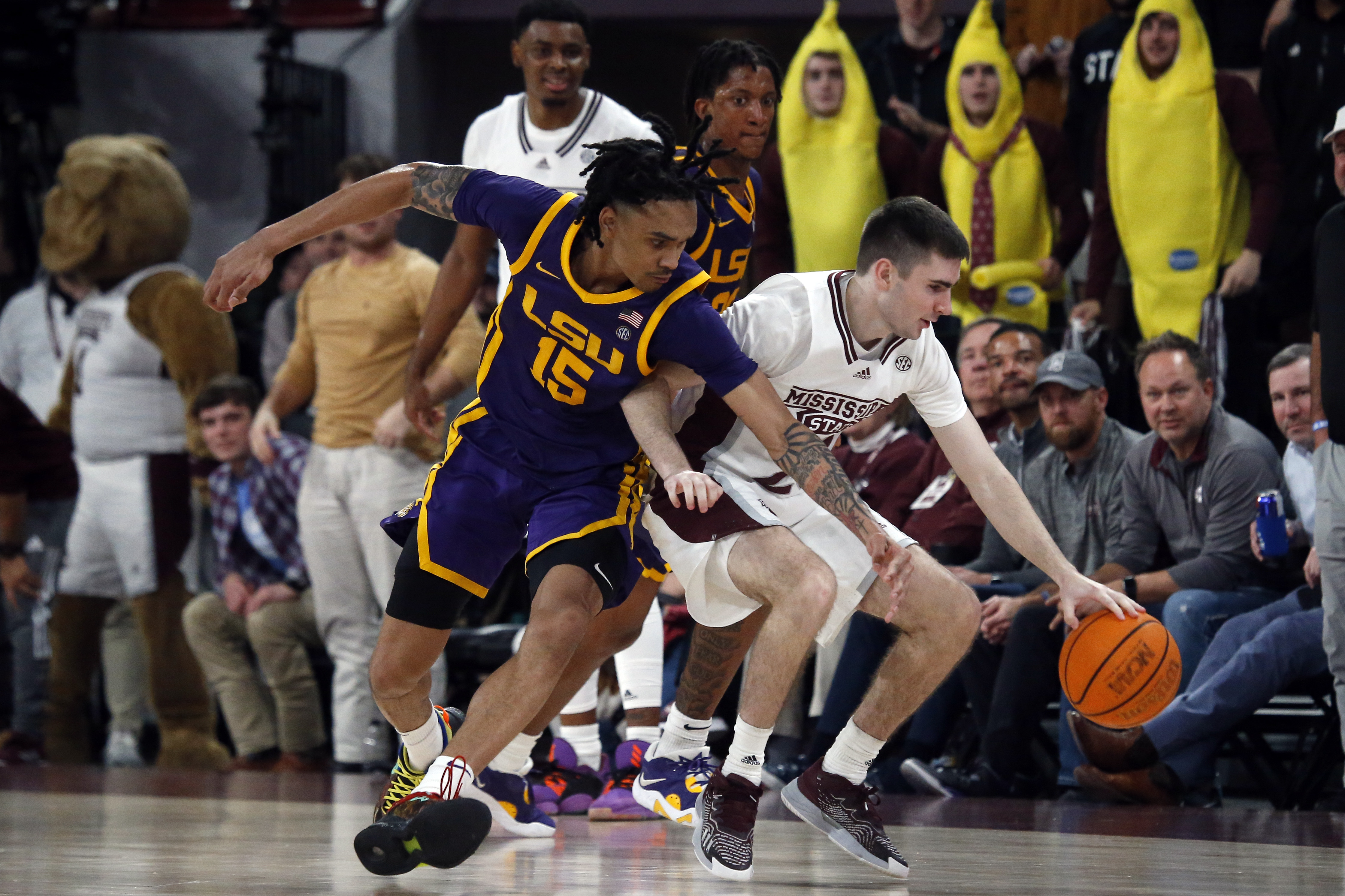 Mississippi State men's basketball Bulldogs top LSU in 6453 victory