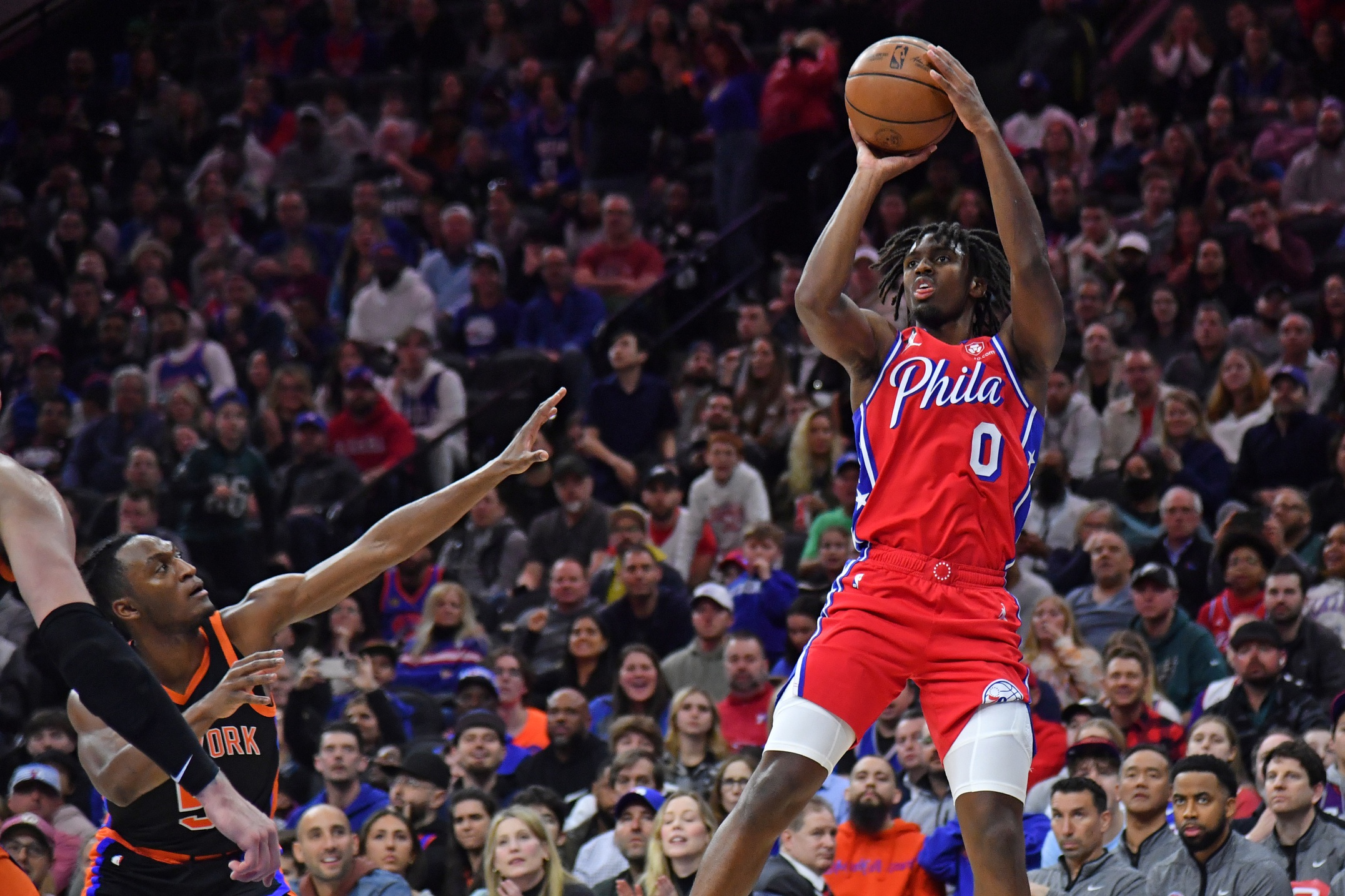 Embiid, Harden Praise Tyrese Maxey After Sixers Win Vs. Knicks - Sports ...