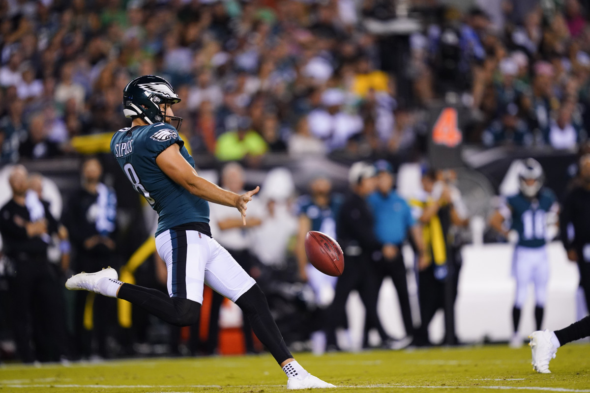 Arryn Siposs to punt for Eagles in Super Bowl LVII 