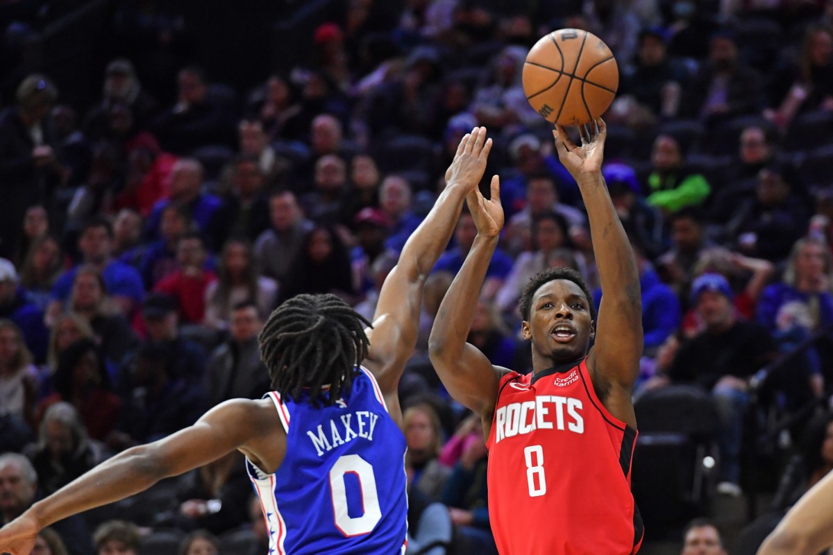 Tyrese Maxey Sixers Keep Win Streak Alive Vs Rockets Sports Illustrated Philadelphia 76ers 1075