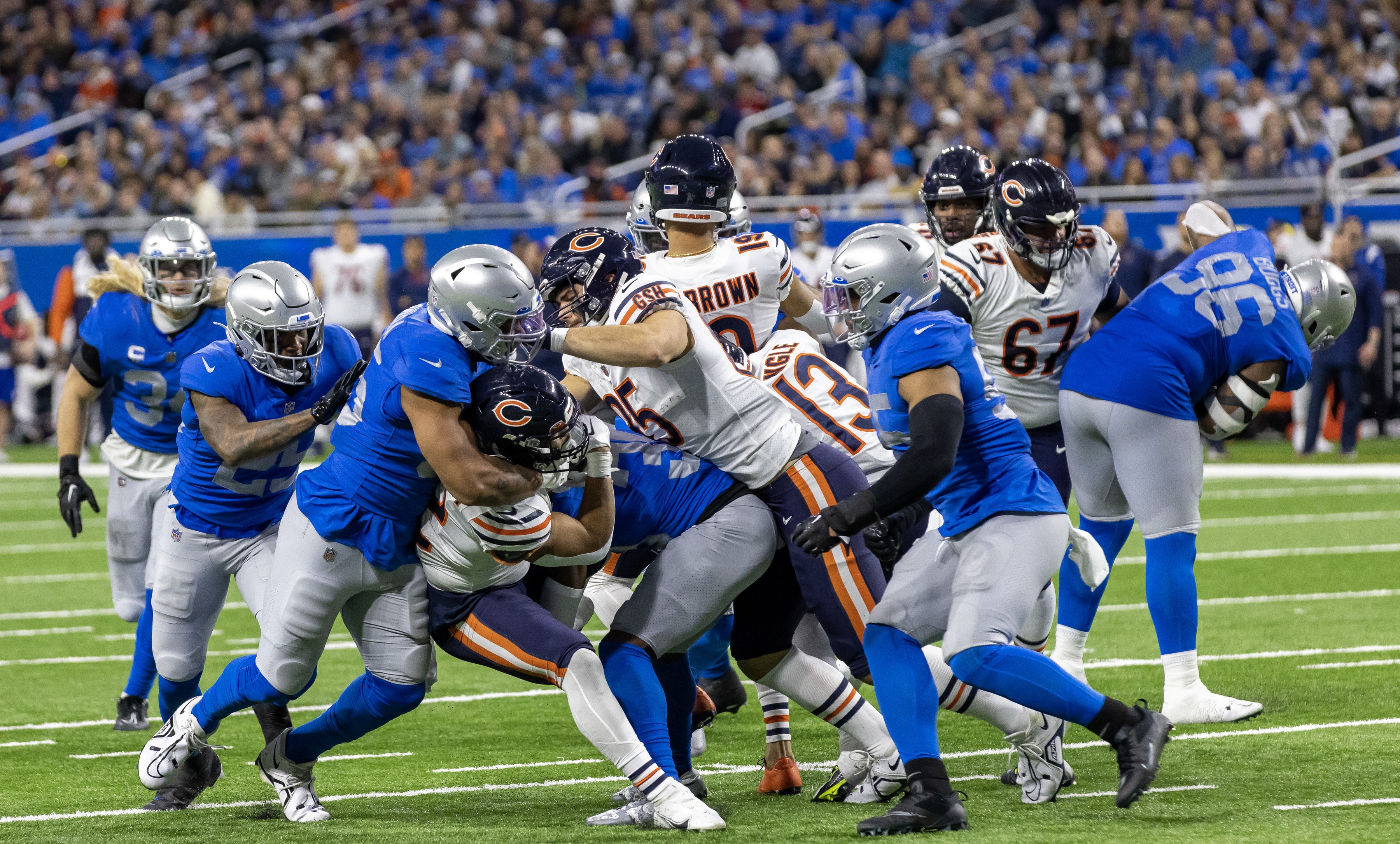 Bears-Lions Thanksgiving game gets mocked - Sports Illustrated