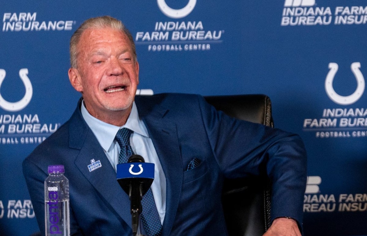 Colts owner Jim Irsay really does seem to want to move up to No. 1 for Bryce Young, and has a good sense of humor.