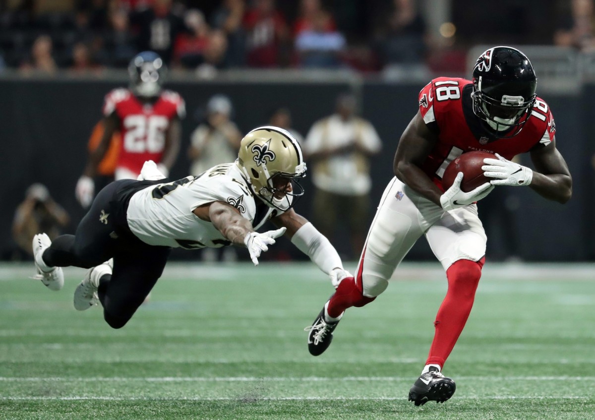 Jacksonville Jaguars WR Calvin Ridley Looks Back on Atlanta Falcons' 'Tough  Situation' - Sports Illustrated Atlanta Falcons News, Analysis and More