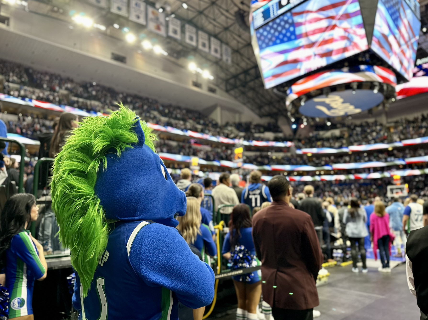 Chasing 'Champ': Dallas Mavericks Mascot Beloved By Luka Doncic ...