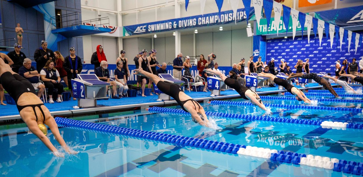 UVA Takes Four Titles, Two American Records at ACC Swim & Dive
