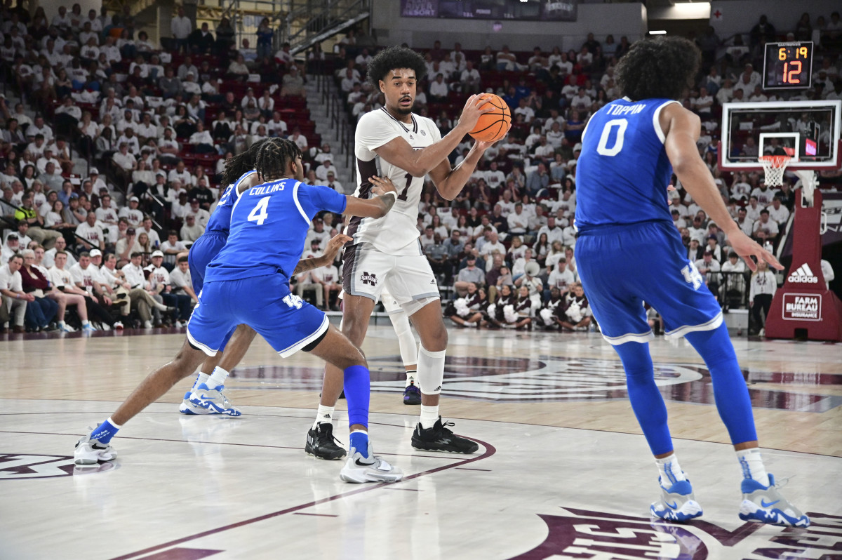 Mississippi State men's basketball Bulldogs end winning streak, fall