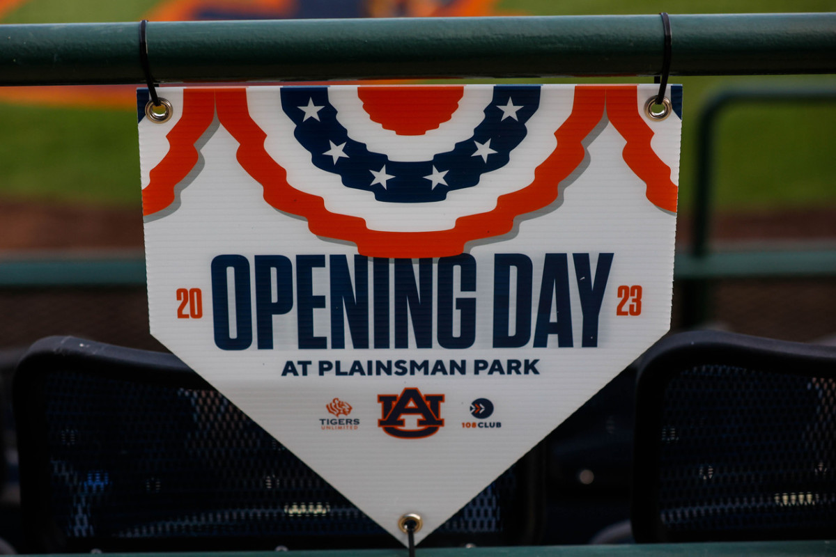 Auburn baseball Opening Day