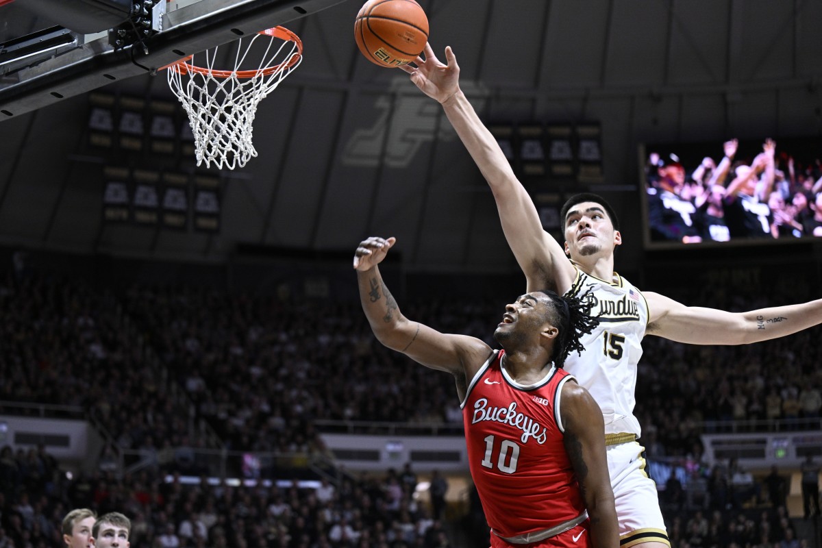 zach edey block against ohio state