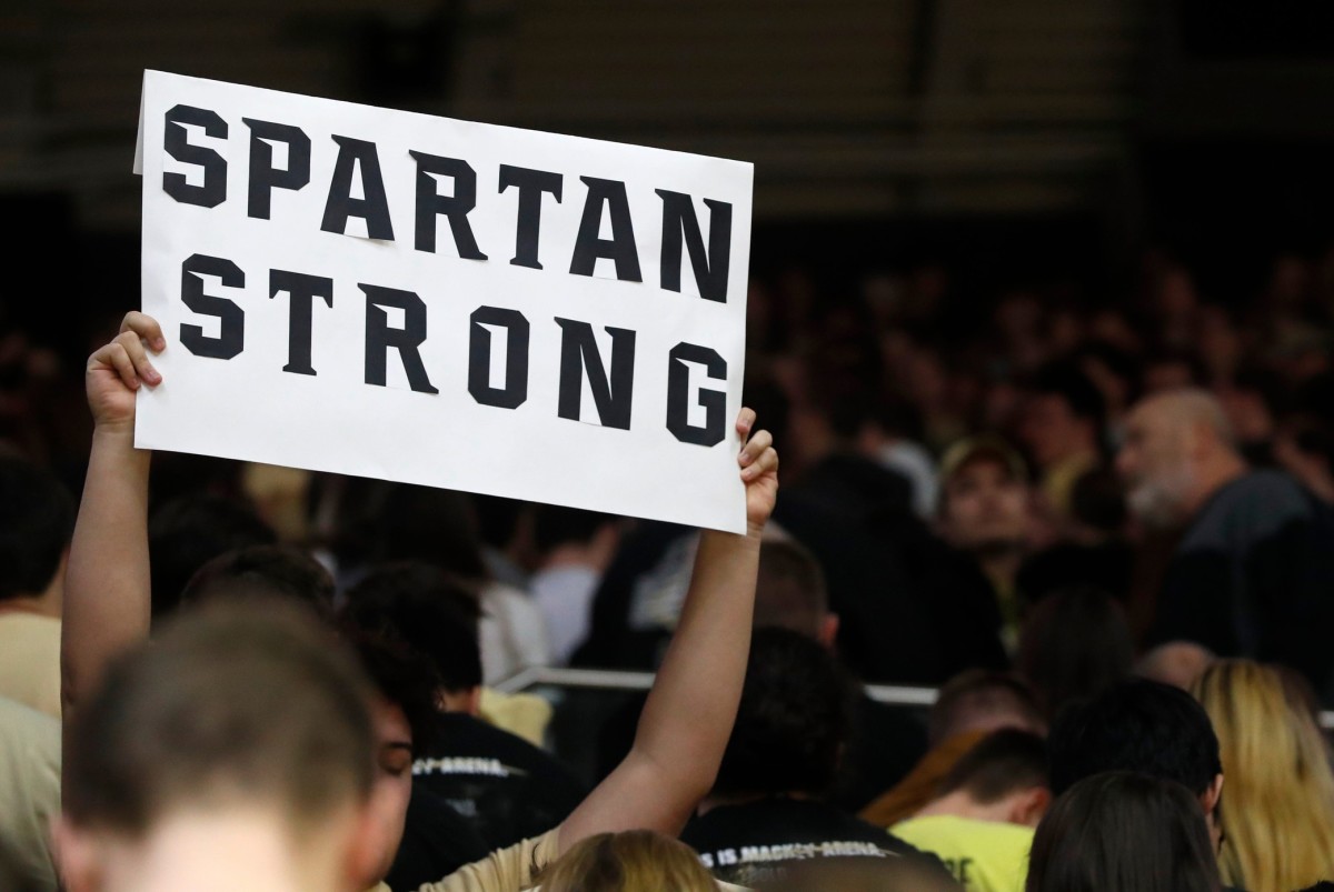 mackey arena spartan strong