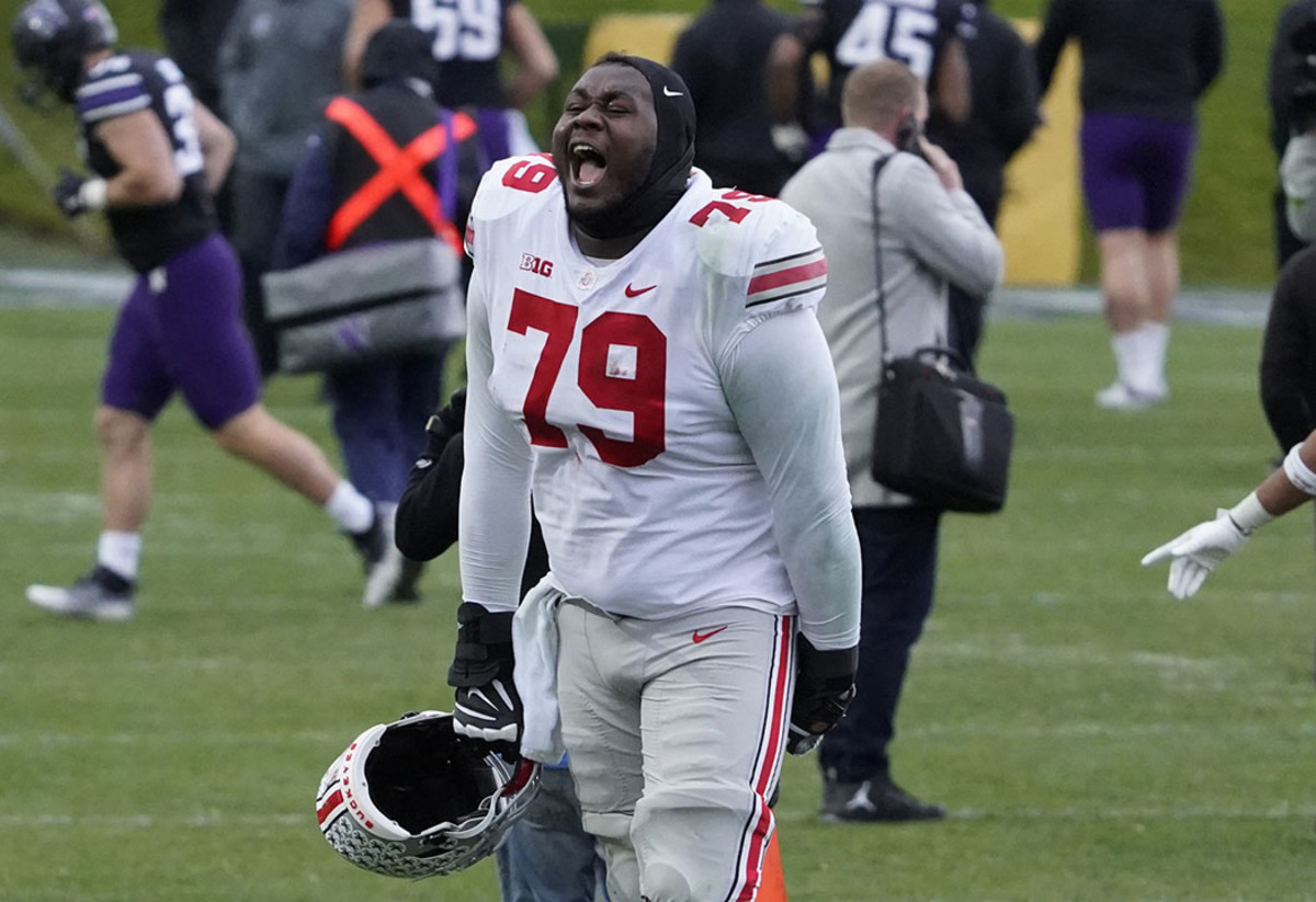 Ohio State defensive tackle Dawand Jones