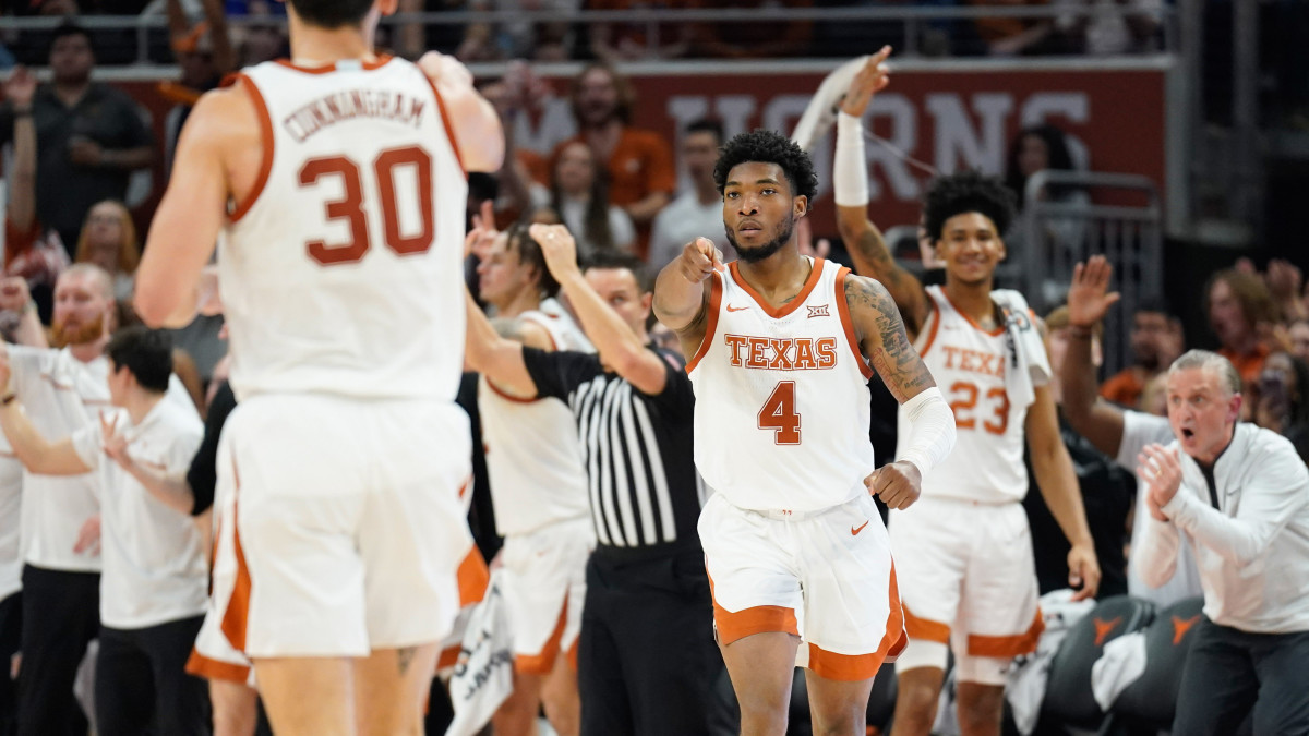 Texas Longhorns guard Tyrese Hunter