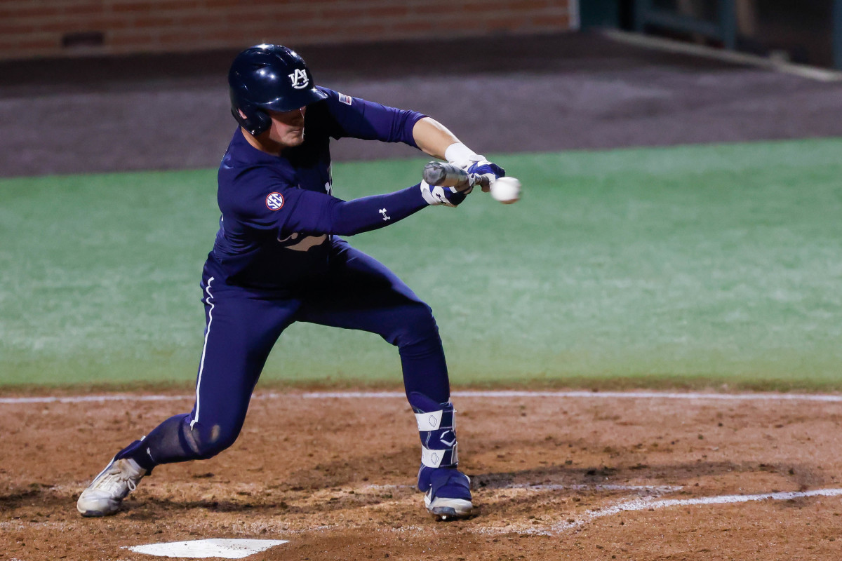 See Auburn's Cole Foster homer both sides of plate vs. SELU baseball