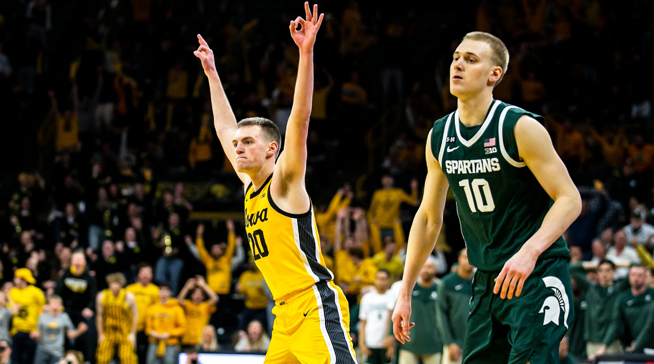 Iowa Beats Michigan State In Overtime After Wild 2nd Half Comeback ...