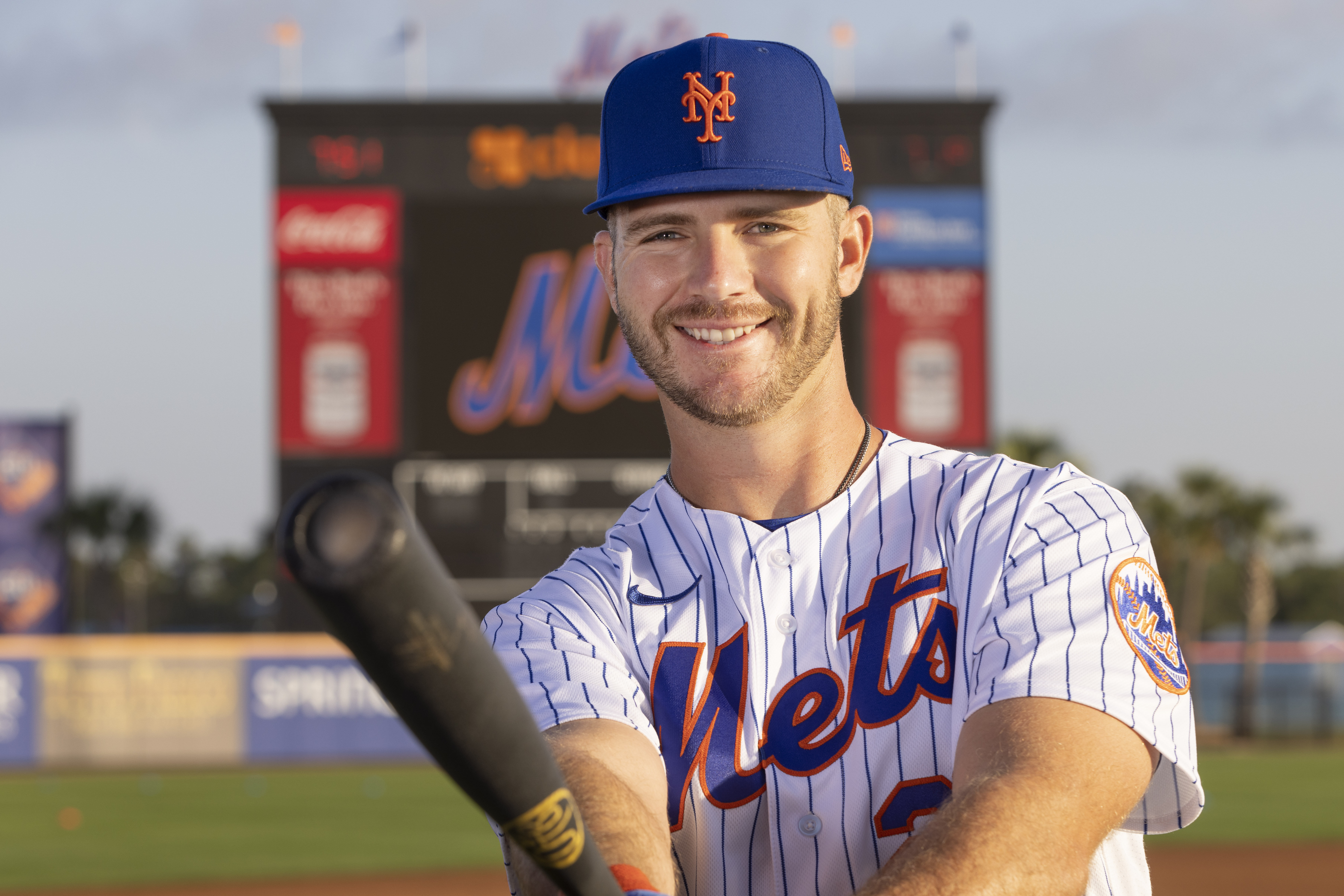 Pete Alonso happy to be a Met despite no long-term deal yet