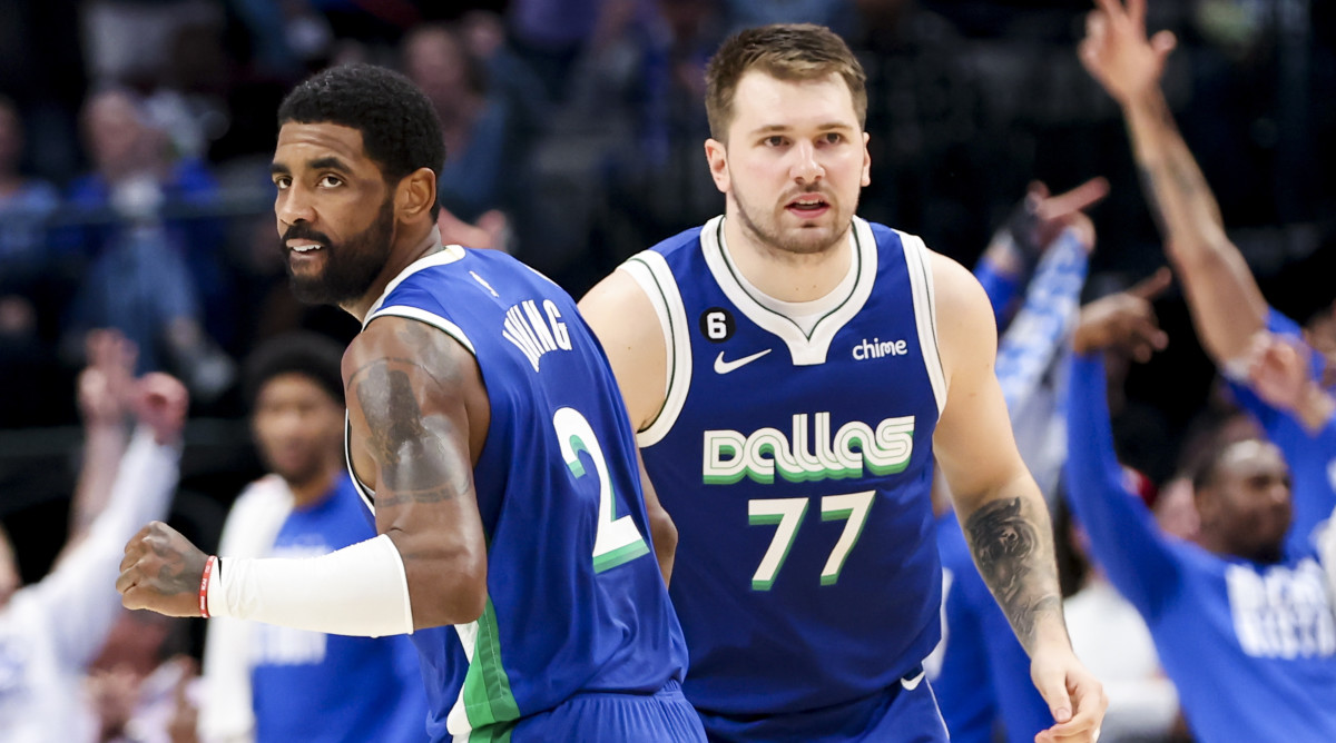 NBA round-up: Luka Doncic and Kyrie Irving get first tandem win as
