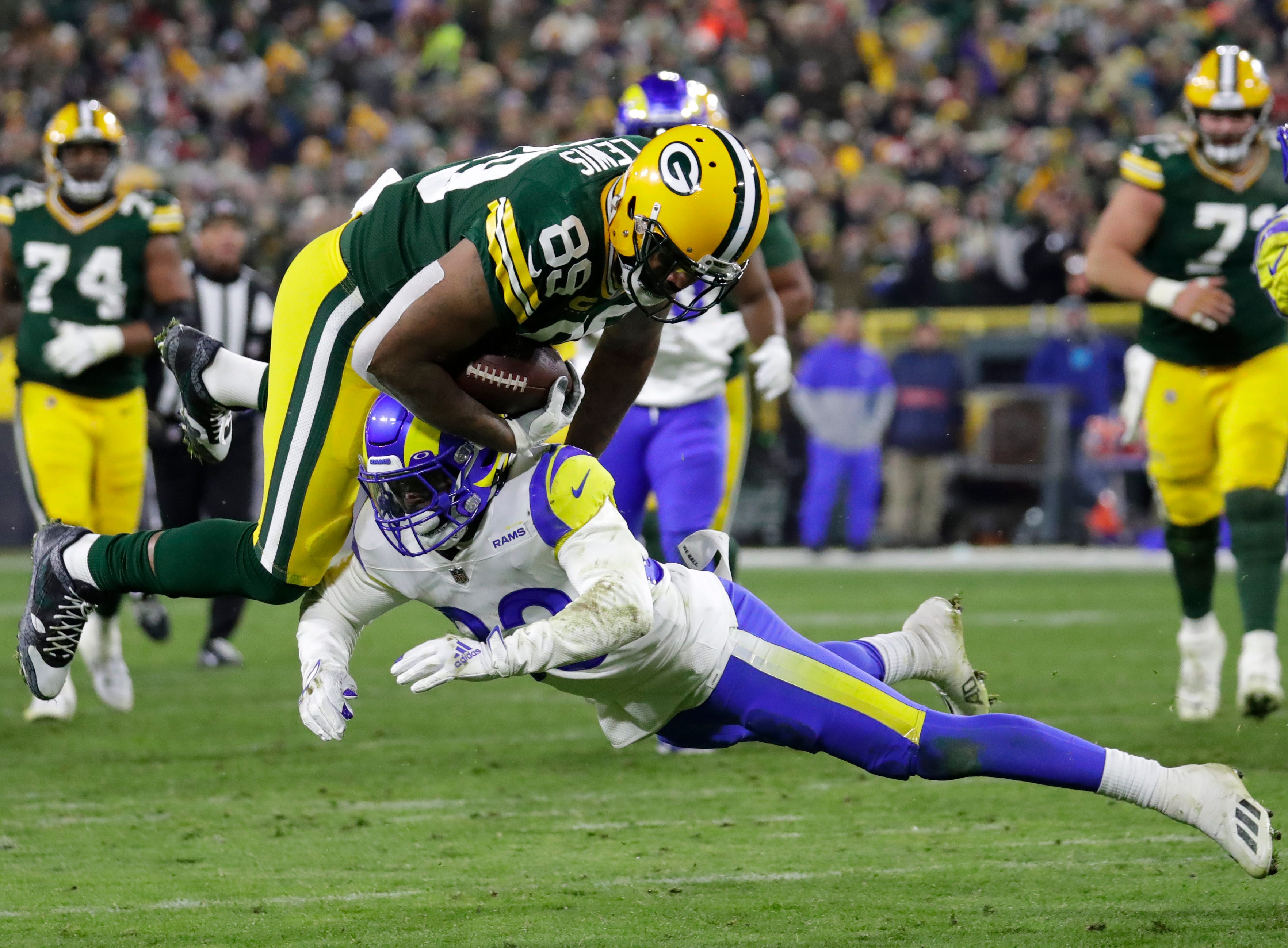 A unicorn at his position': The last of a dying breed, Marcedes Lewis'  value to Packers goes well beyond stat sheet - The Athletic