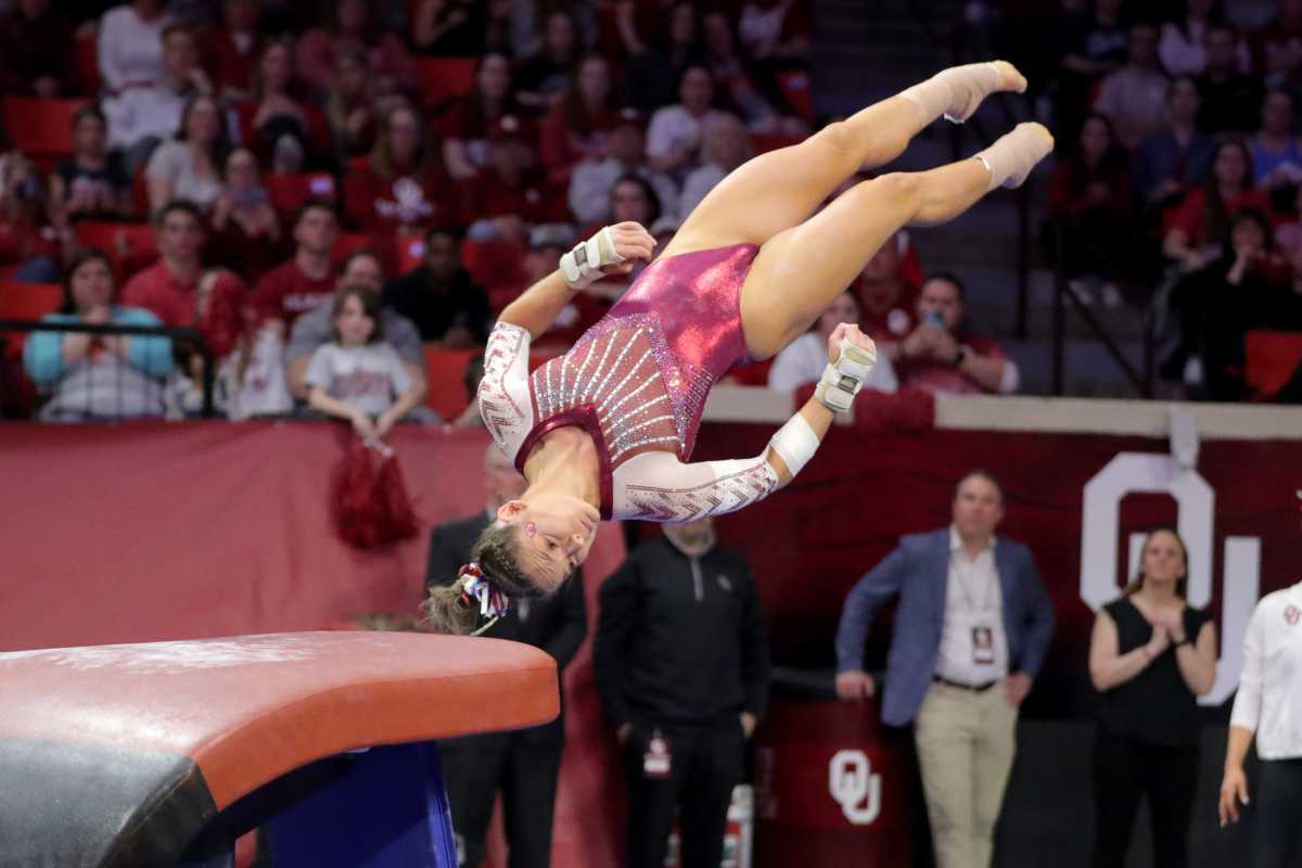 Gymnastics: Olivia Trautman Perfect as No. 1 Oklahoma Takes Down No. 2 ...