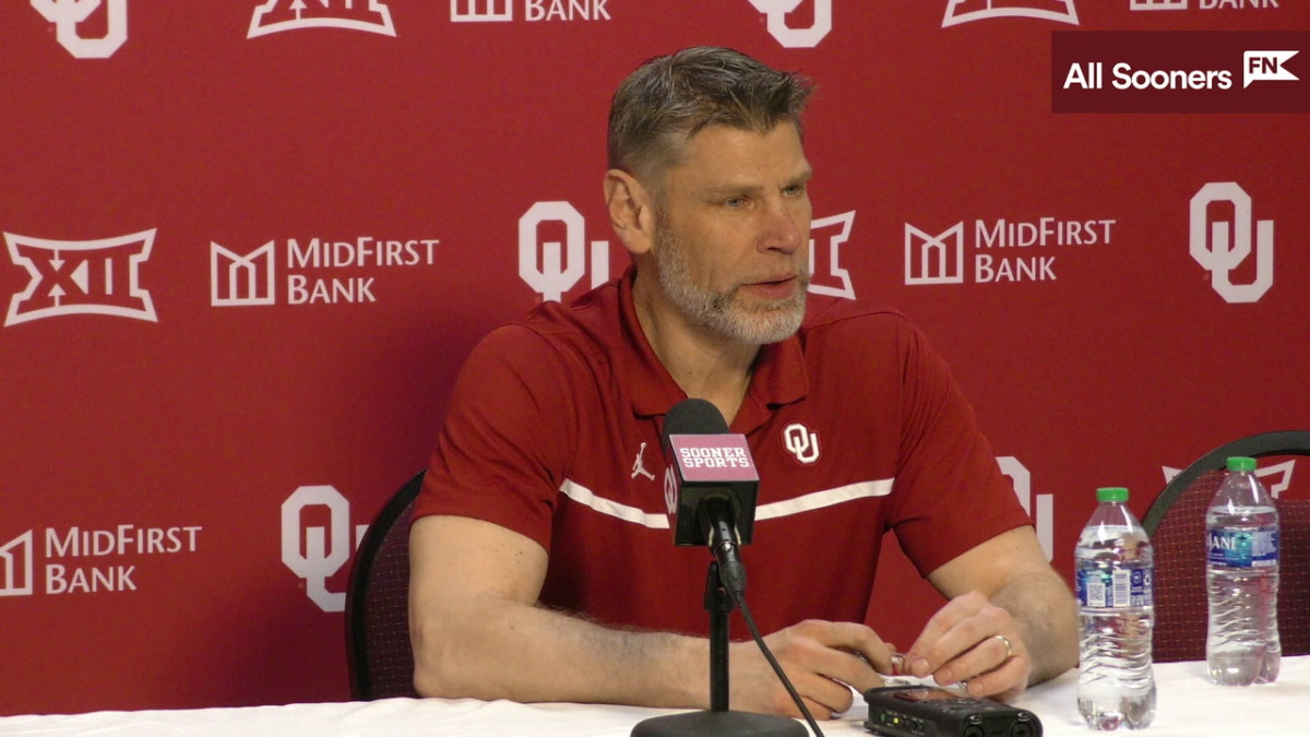 WATCH: Oklahoma HC Porter Moser TCU Postgame - Sports Illustrated ...