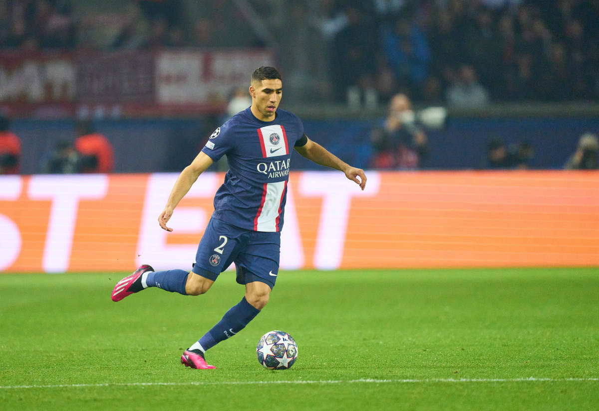 Achraf Hakimi included in PSG squad to face Bayern Munich in the Champions  League despite formal rape charge