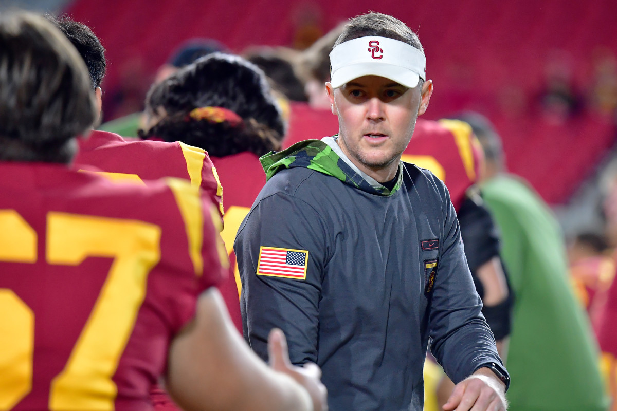 Listen What Lincoln Riley said during USC football's first spring