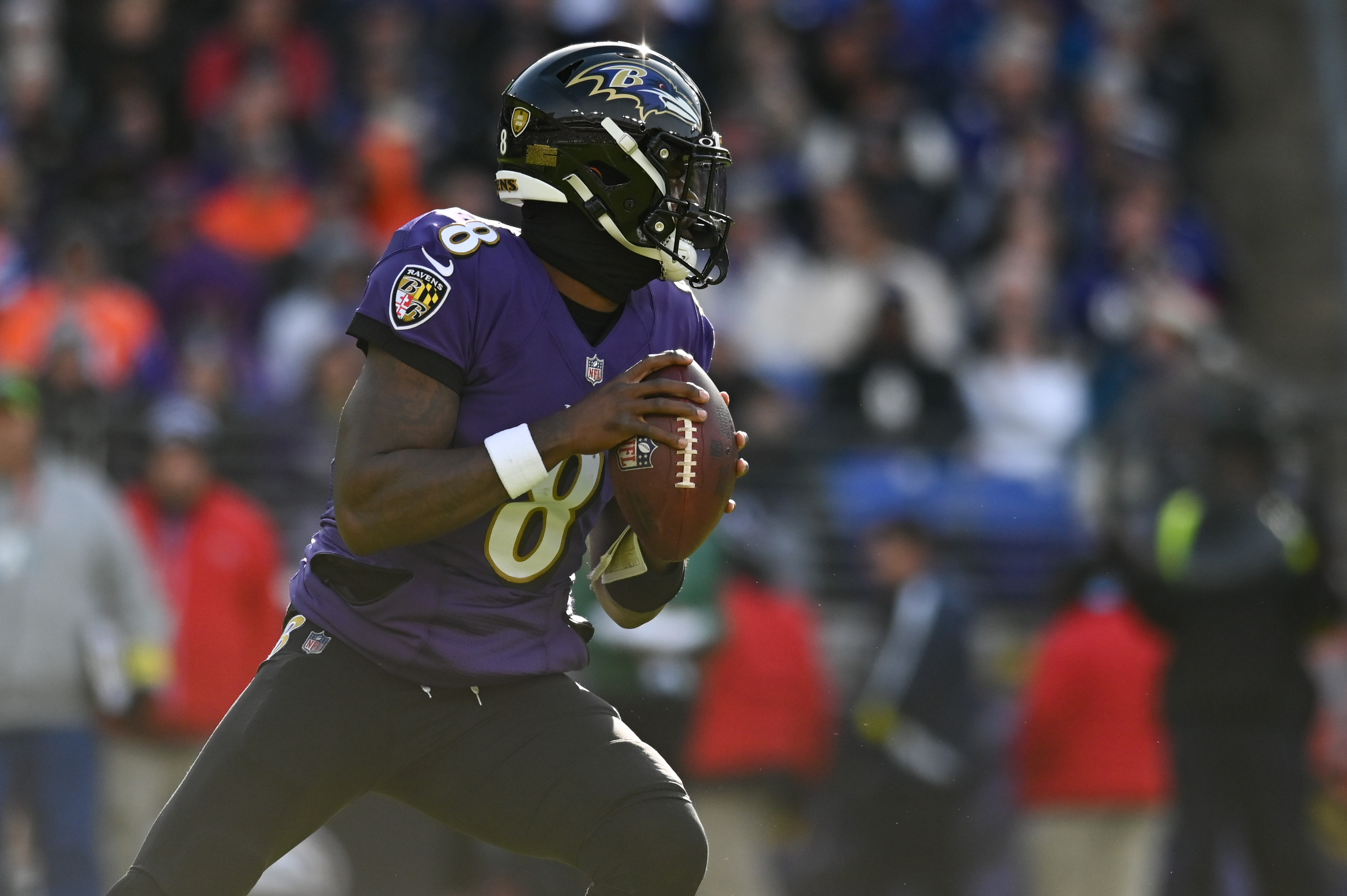 Lamar Jackson did not lock away starting job against Falcons