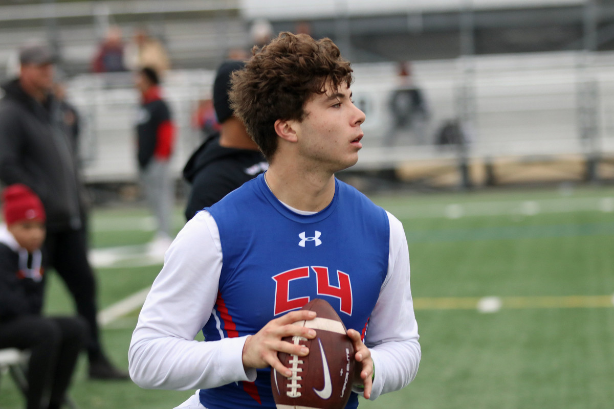 WATCH: Oklahoma QB Target Kevin Sperry Highlights, Interview - Sports ...