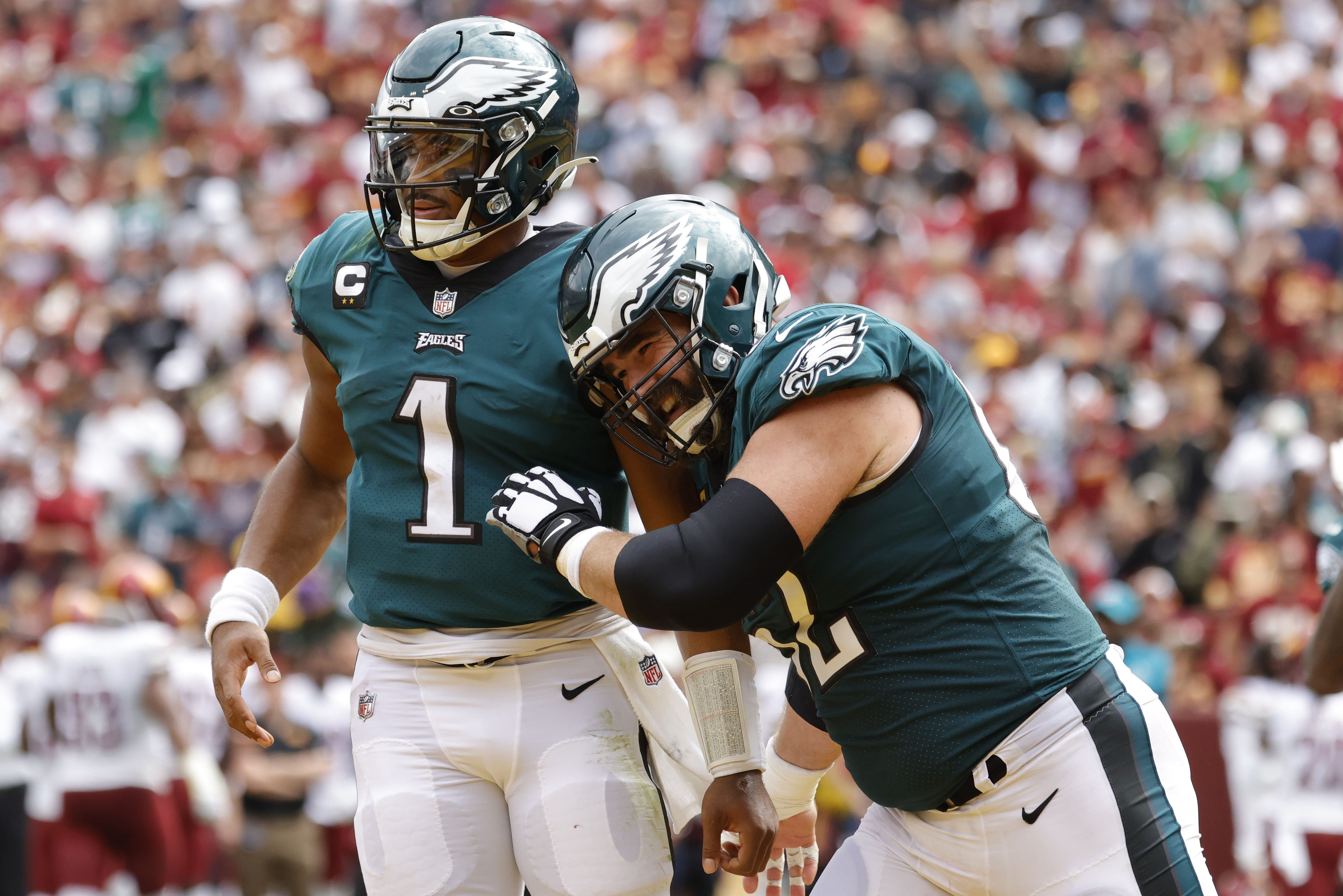 Washington Commanders Fight Hard, But Fall in OT vs. Philadelphia Eagles -  Sports Illustrated Washington Football News, Analysis and More