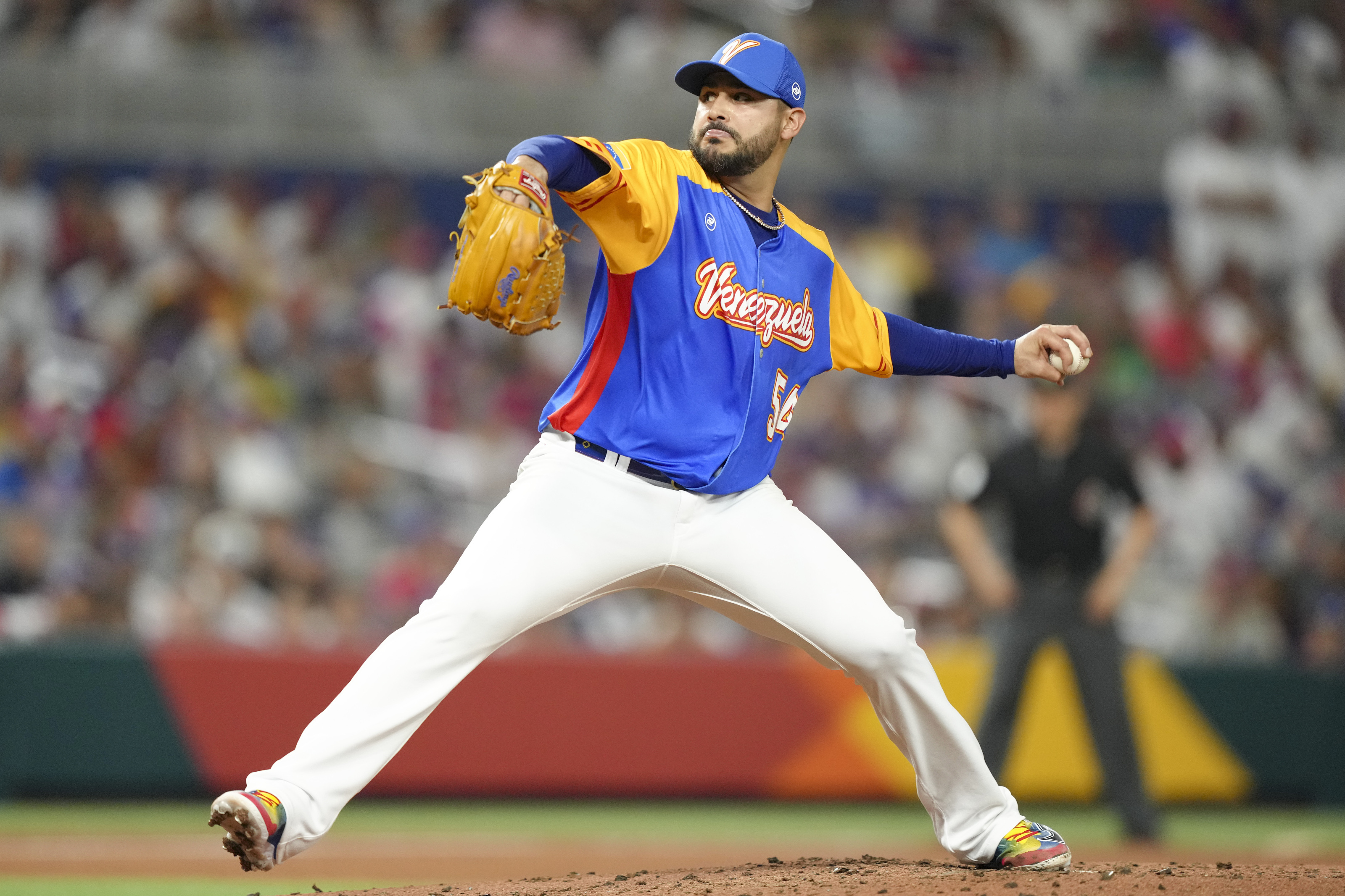 WATCH: Texas Rangers Ace Martin Perez, Venezuela Rocked by Team USA in WBC  - Sports Illustrated Texas Rangers News, Analysis and More