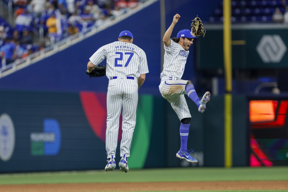 Team Israel Posts Starting Lineup for WBC Game vs. Puerto Rico Monday