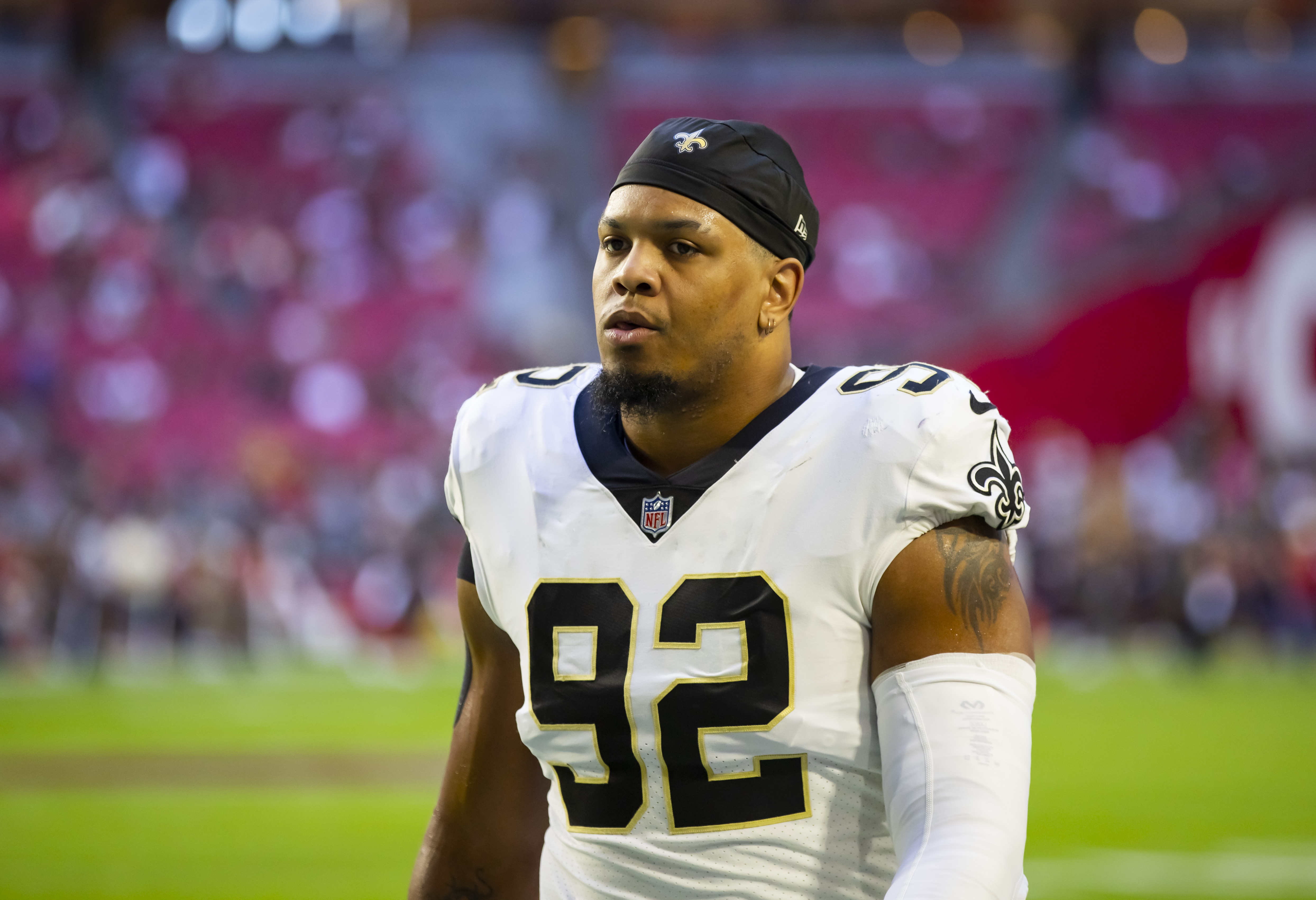 Saints DE Marcus Davenport is PFF's best NFL pass rusher, when healthy