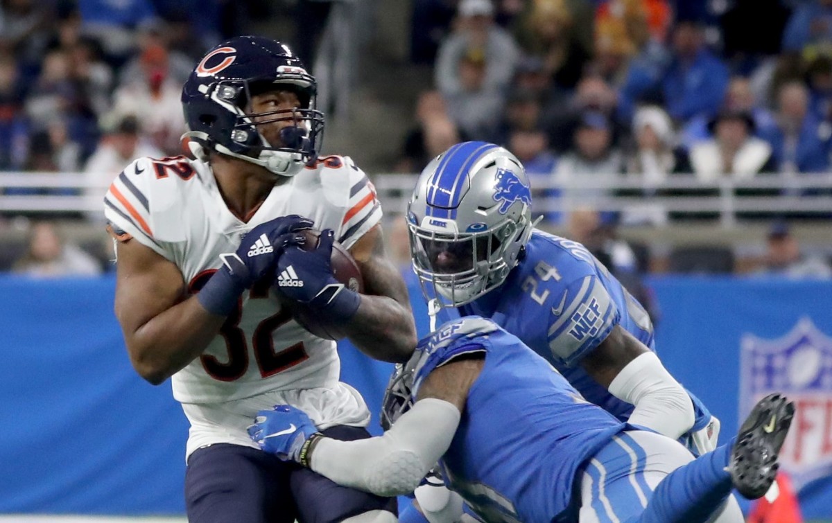 What do the Bears look like at running back if Montgomery remains out?