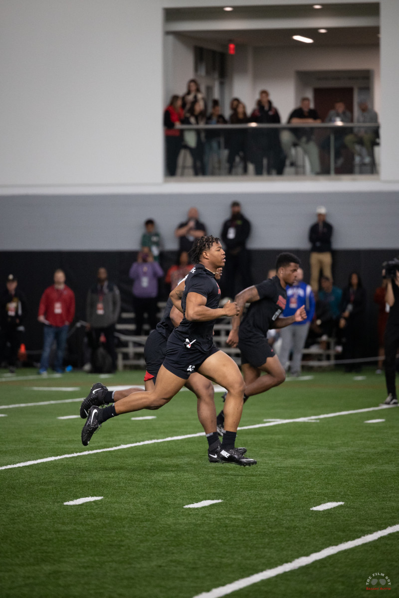 Georgia EDGE Nolan Smith at Georgia Pro Day 