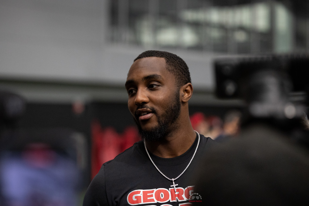 Georgia WR Kearis Jackson at Georgia Pro Day 